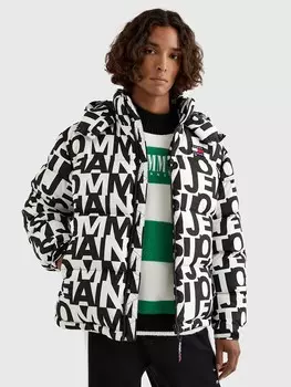 Пуферная куртка с логотипом alaska Tommy Hilfiger, зеленый малахит