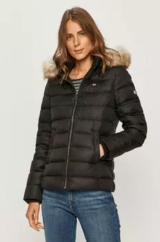 Пуховая куртка Tommy Jeans, черный