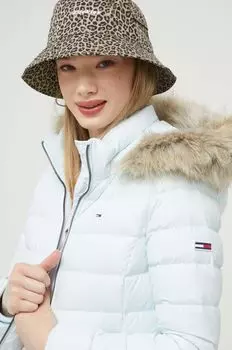 Пуховая куртка Tommy Jeans, темно-синий