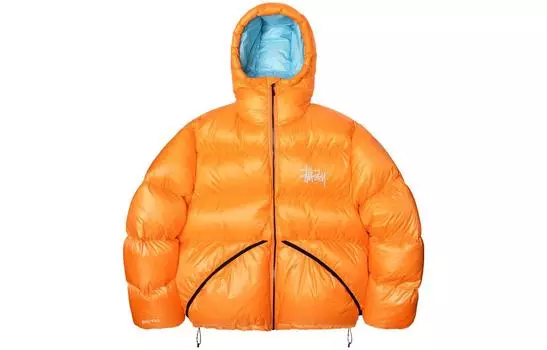 Пуховая парка Micro Ripstop Stussy, хаки