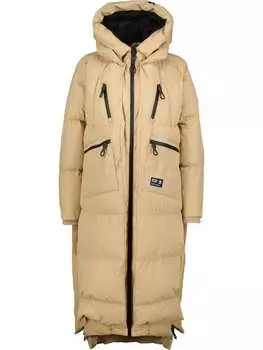 Пуховик alife and kickin, бежевый