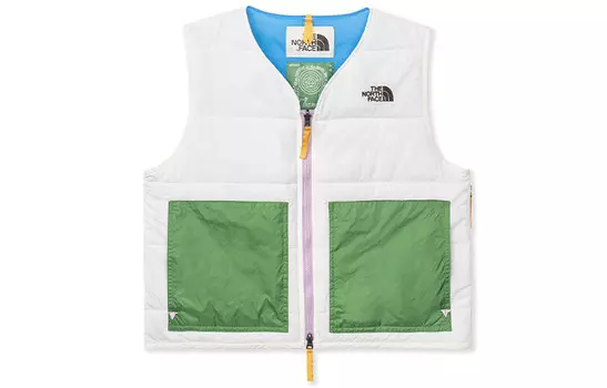Пуховик Brain Dead X унисекс белый The North Face, белый