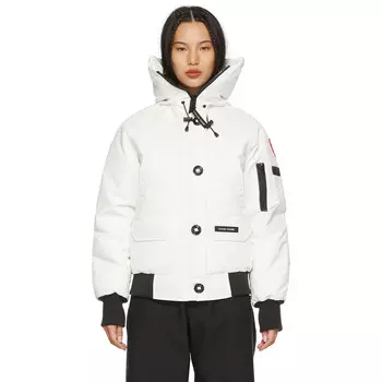 Пуховик Canada Goose Chilliwack, белый