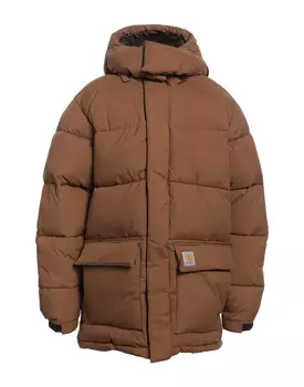 Пуховик Carhartt, коричневый