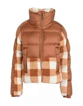 Пуховик Columbia, коричневый
