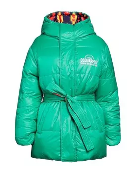 Пуховик Dsquared2, зеленый