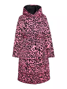 Пуховик faina, цвет pink leo