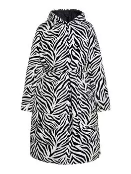 Пуховик faina, цвет weiss zebra