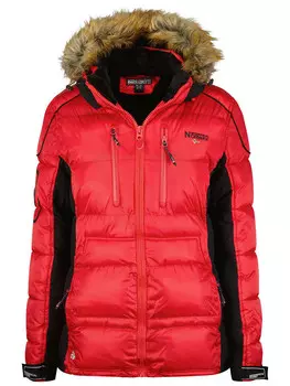 Пуховик Geographical Norway Bersil, красный