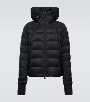 Пуховик из камурака Moncler Grenoble, черный