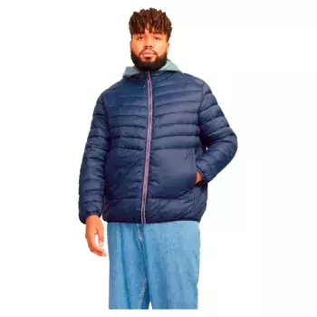 Пуховик Jack & Jones Sprint Plus Size, синий