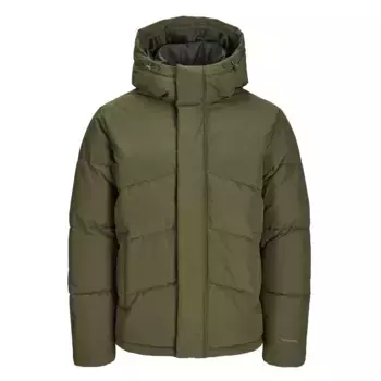 Пуховик Jack & Jones World, зеленый