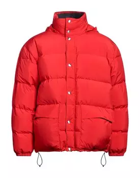 Пуховик Jil Sander, красный