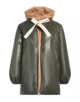 Пуховик Jil Sander, зеленый