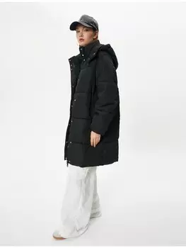 Пуховик KOTON Anorak, черный