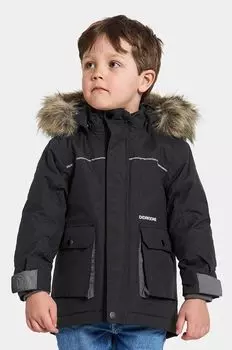 Пуховик KURE KIDS PARKA для мальчика Didriksons, черный