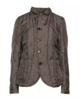Пуховик Maison Margiela, зеленый