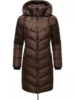 Пуховик Marikoo Armasa, цвет Dark Choco