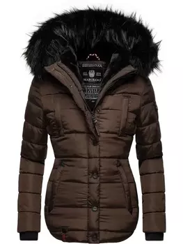 Пуховик Marikoo, цвет dark choco