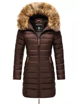 Пуховик Marikoo, цвет dark choco