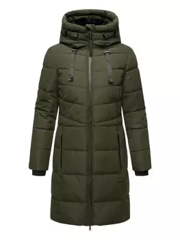 Пуховик Marikoo, цвет dark olive