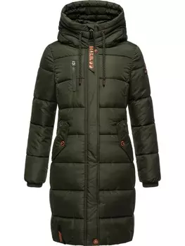 Пуховик Marikoo, цвет dark olive