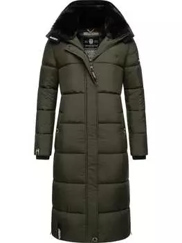 Пуховик Marikoo, цвет dark olive