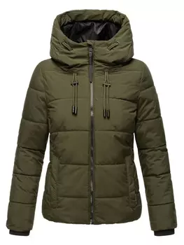 Пуховик Marikoo, цвет dark olive