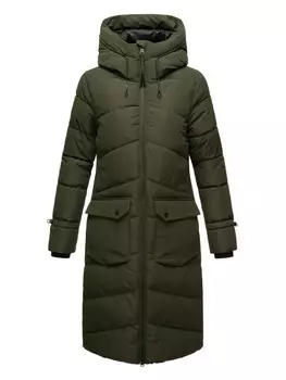 Пуховик Marikoo, цвет dark olive