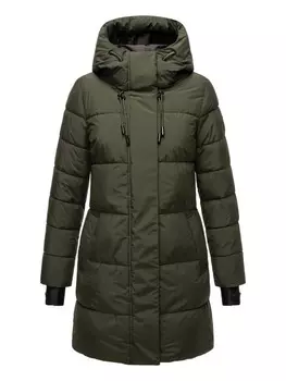 Пуховик Marikoo, цвет dark olive