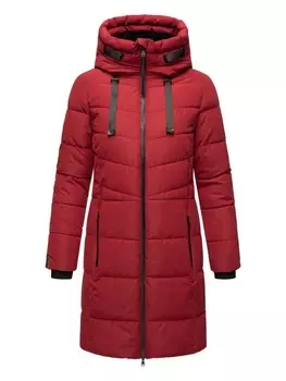 Пуховик Marikoo, цвет dark red