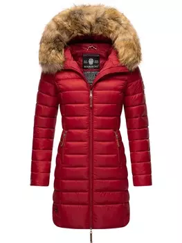 Пуховик Marikoo, цвет dark red