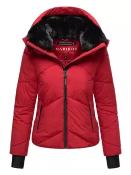 Пуховик Marikoo, цвет dark red