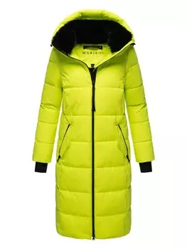 Пуховик Marikoo, цвет neon green