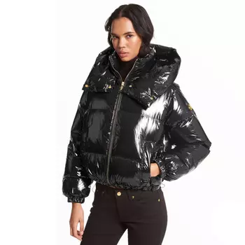 Пуховик Michael Michael Kors Cire Nylon Puffer, черный