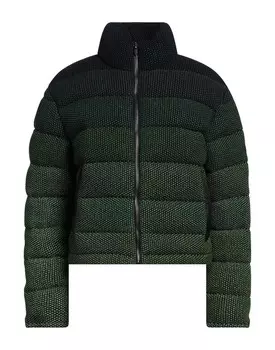 Пуховик Missoni, темно-зеленый