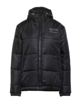 Пуховик Moschino, черный