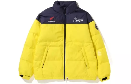 Пуховик мужской A Bathing Ape, серый