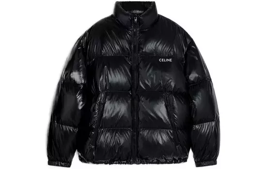 Пуховик мужской черный Celine, черный