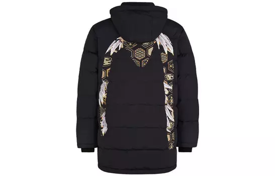 Пуховик мужской черный Evisu, черный