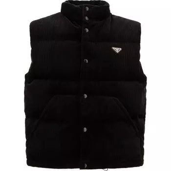 Пуховик мужской черный Prada