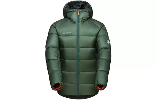 Пуховик мужской Mammut, зеленый