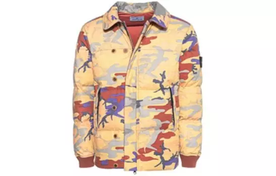 Пуховик мужской Stone Island, мультиколор