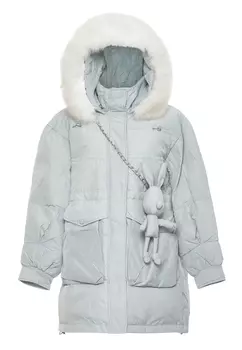 Пуховик myMo Jacket, светло синий