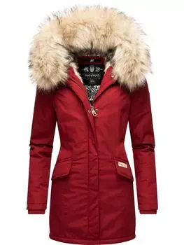 Пуховик Navahoo Cristal, цвет Dark Red