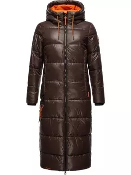 Пуховик Navahoo, цвет dark choco