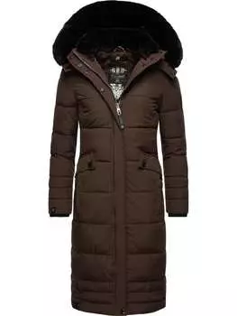 Пуховик Navahoo, цвет dark choco
