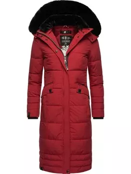 Пуховик Navahoo, цвет dark red