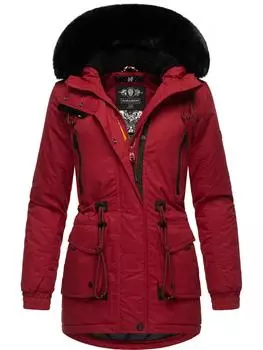 Пуховик Navahoo Olessaa, цвет Blood Red