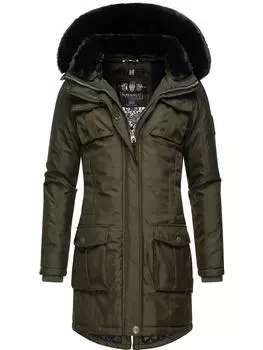 Пуховик Navahoo Tiniis, цвет Dark Olive